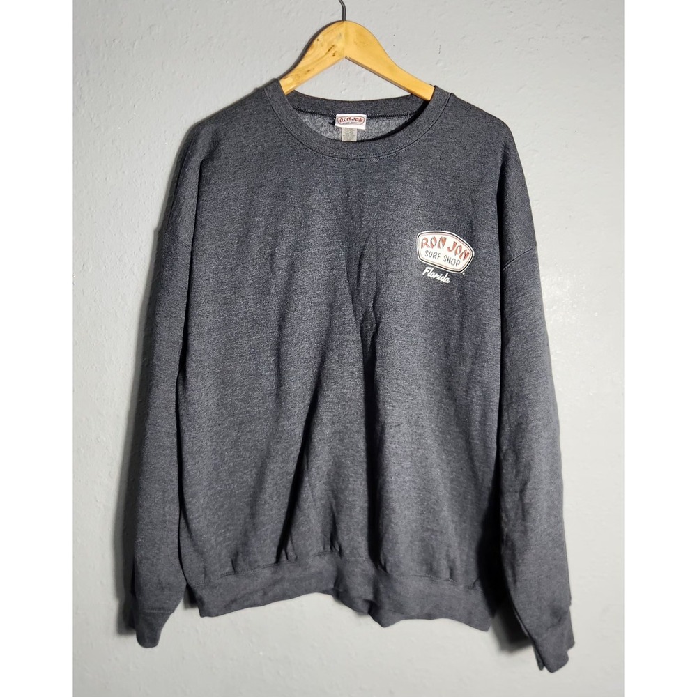 Vintage Ron Jon Surf Shop Faded Spell Out Long Sleeve Men XL